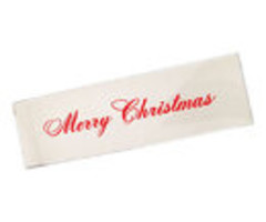 Merry Christmas Rectangle Fudge Candy Box
