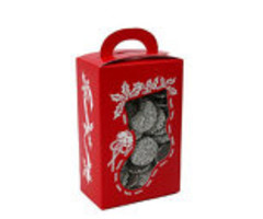 Christmas Stocking candy box Tote box 1/2 pound