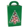 Christmas Tree candy box with a Window Tote Box