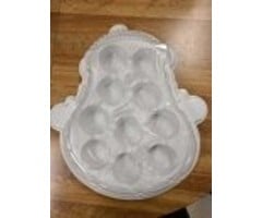 Snowman Cupcake Container
