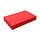 Red Cover Candy Box 1/2 pound 2 Piece Box 1 Layer