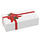 Ribbon and Holly candy box 1 1/2 pound