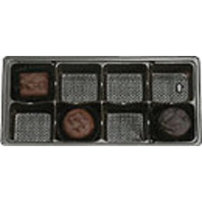 8 Cavity Brown Plastic Tray
