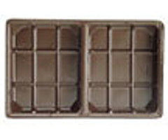 Fudge tray Brown