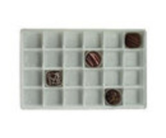 1# White Plastic Tray 24 Cavity