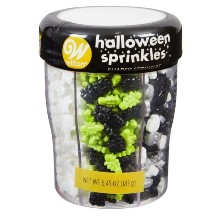 Halloween 6 Cell Shaped Sprinkle Mix