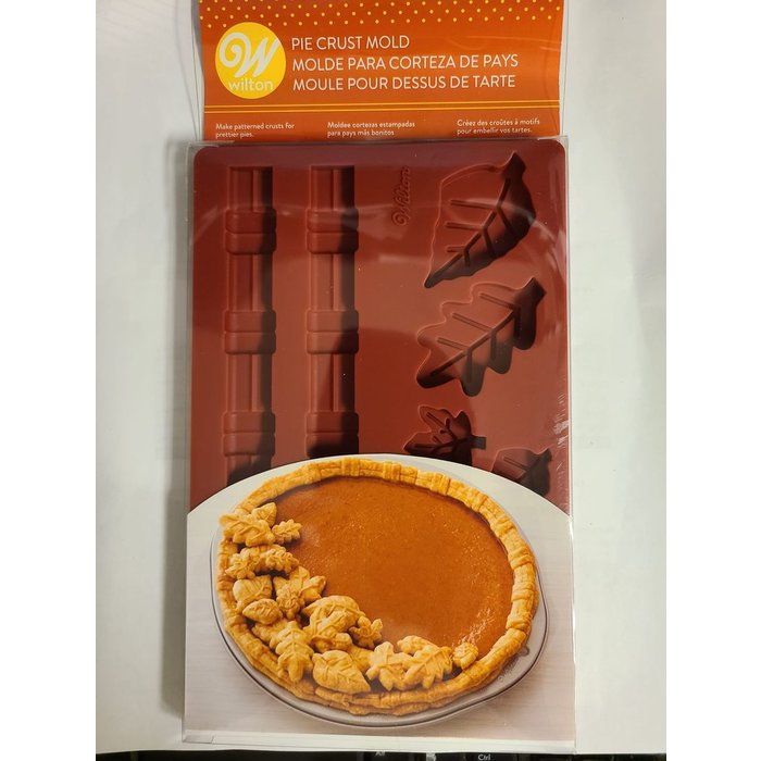 Pie Crust Mold Leaves