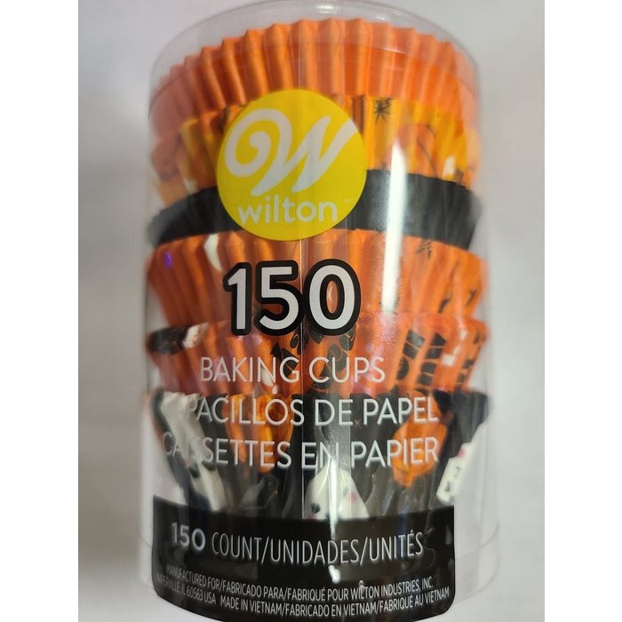 Halloween Cupcake Liners 150 Count Ghosts and Pumpkins
