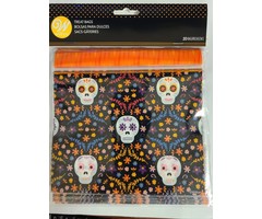Day of the Dead Resealable Halloween Treat Bags