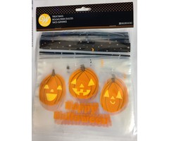Happy Halloween Resealable Treat Bags