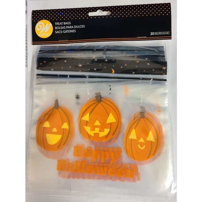 Happy Halloween Resealable Treat Bags