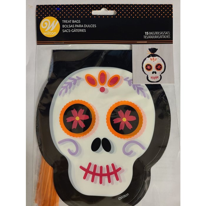 Day of the Dead Skull Treat Bags