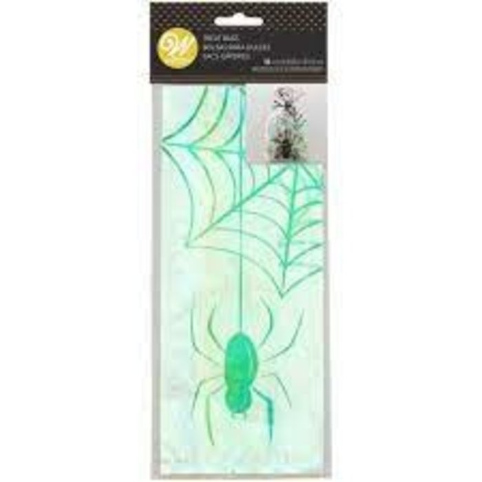 Spider and Spiderweb Halloween Treat Bags