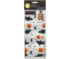 Skull, Bat, Spider and Jack-O-Lantern Treat Bags