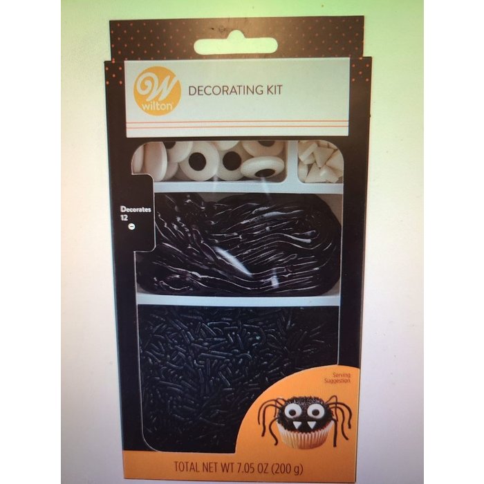 Spider Halloween Cupcake Decorating Kit