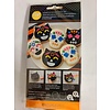 Cat and Skull Halloween Cookie Cutter and Stencil Set