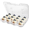 Mini 12 Ct Plastic Cupcake Box