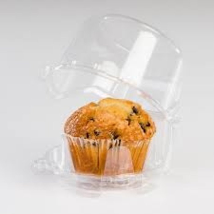 Single Plastic Cupcake Box