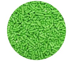Lime Green Jimmies Cupcake and Cookie Sprinkles 1 Oz