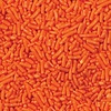 Orange Jimmies Cookie Sprinkles 2 Cups