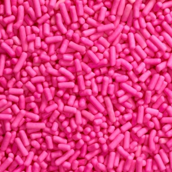 Pink Jimmies Cookie Sprinkles 1 Cup