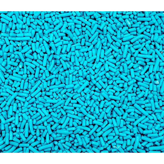Teal Jimmies Cookie Sprinkles 2 Cups