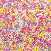Multi Colored Pastel Jimmies Cupcake Sprinkles 1 cup