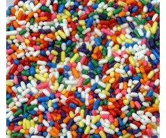 Multi Colored Bright Jimmies Cookie Sprinkles 2 Cups