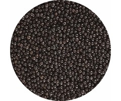 Black NonPareils Cupcake and Cookie Sprinkles 2 cups