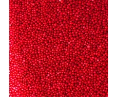 Red Nonpareils Cupcake Sprinkles - Cookie Sprinkles 1 oz