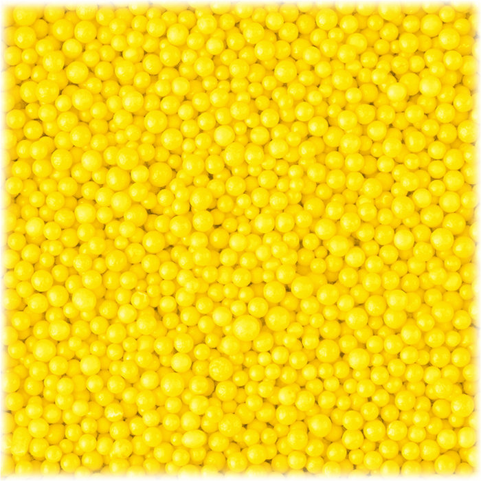 Yellow Nonpareils  Cupcake and Cookie Sprinkles  1 oz