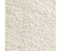 White Nonpareils Cupcake & Cookie Sprinkles  1 oz