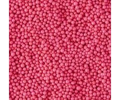 Pink Nonpareils Cupcake Sprinkles - Cookie Sprinkles 1 oz