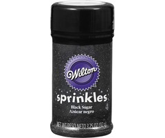 Black Sanding Sugar 3.25 oz