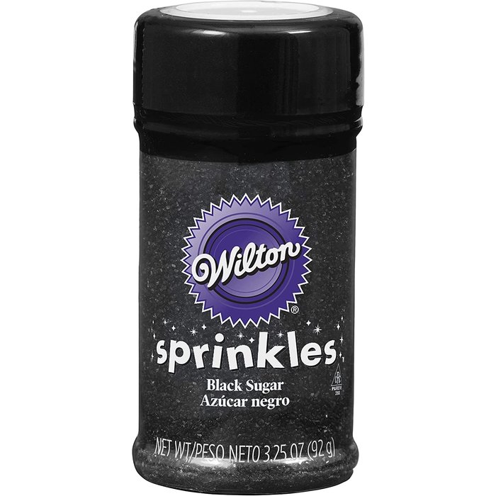 Black Sanding Sugar 3.25 oz