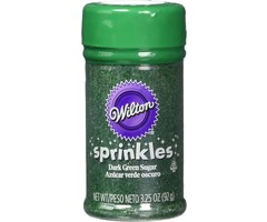 Dark Green Sanding Sugar by Wilton