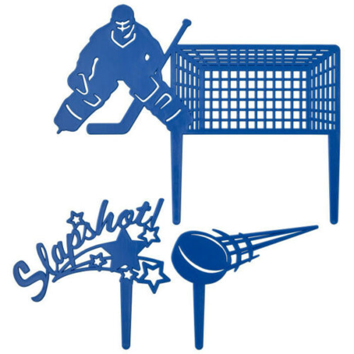 Slapshot Hockey Birthday Cake Kit