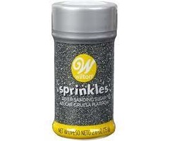 Silver Sanding Sugar 2.6 Ounce