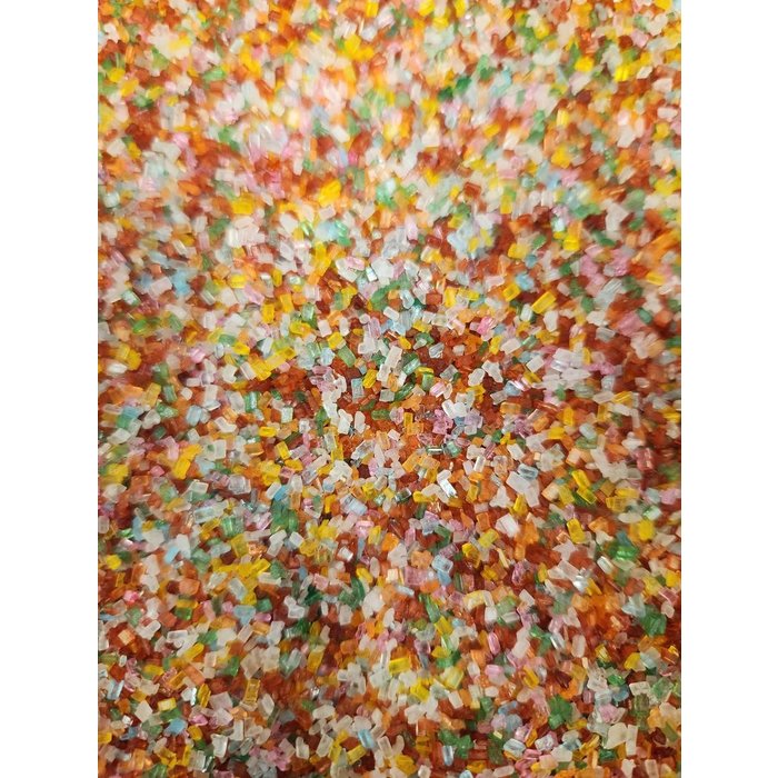 Coarse Sugar Multi Colored Cookie and Cupcake Sprinkles 2 cups