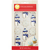 Snowman and Snowflake Icing Decorations