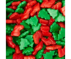 Christmas Tree Shaped Cookie Sprinkles by Wilton Jumbo