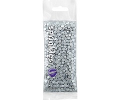Silver Confetti Shaped Sprinkles