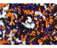 Ghost and Pumpkin Mix Sprinkles 1 cup