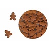 Gingerbread Boy Shaped Cupcake and Cookie Sprinkles 2 Cups