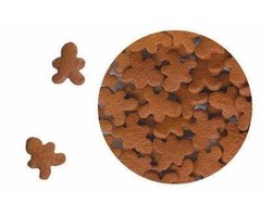 Gingerbread Boy Shaped Cookie and Cupcake Sprinkles  1 oz