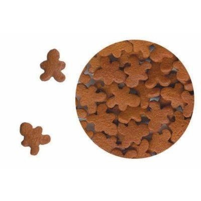 Gingerbread Boy Shaped Cookie and Cupcake Sprinkles  1 oz