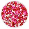 Mini Heart Shaped Cupcake Sprinkles - Cookie Sprinkles  1 oz Quins