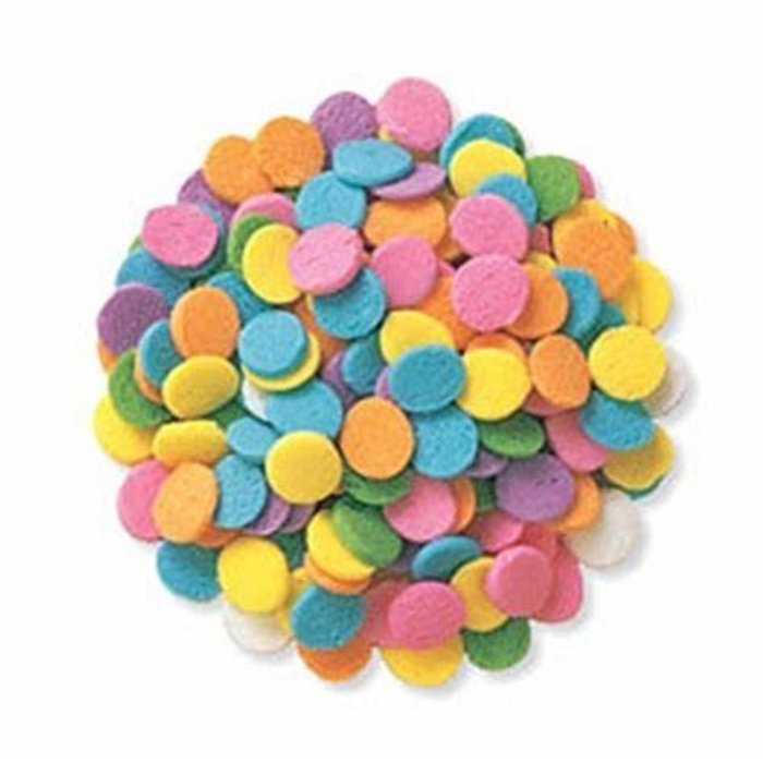 Confetti Quins Small Pastel Cupcake & Cookie Sprinkles 1 oz