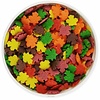 Fall Leaf Quins Cupcake & Cookie Sprinkles  1 Cup