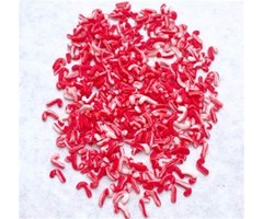 Candy Cane Cupcake and Cookie Sprinkles Peppermint Flavored 1 cup
